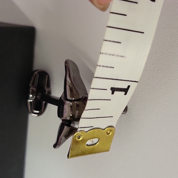 Caperci Men's Animal Elephant Head Shirt Cufflinks - Picture 8 of 8